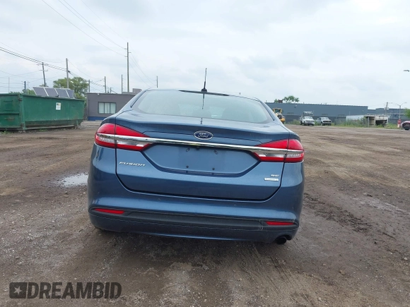 2018 Ford Fusion SE with VIN 3FA6P0HD9JR192927, listed as a IAAI auction lot 42616919 with 90,623 mi miles and . Bid and sale history available at DreamBid. Image 16.