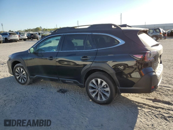 2025 Subaru Outback Limited with VIN 4S4BTANC5S3207425, listed as a Copart auction lot 49623795 with 571 mi miles and Salvage Title. Bid and sale history available at carsss.com. Image 2.