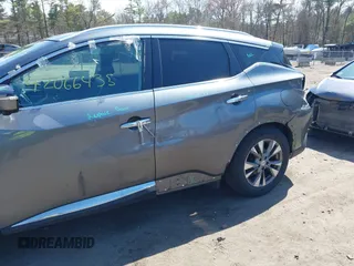 2015 Nissan Murano SL with VIN 5N1AZ2MH0FN202088, listed as a IAAI auction lot 42066435 with 175,254 mi miles and . Bid and sale history available at carsss.com. Image 6.