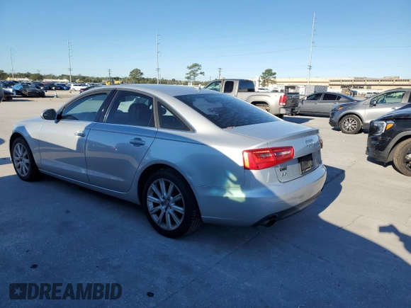 2015 Audi A6 2.0T Premium with VIN WAUFFAFCXFN036576, listed as a Copart auction lot 80262504 with 125,184 mi miles and Clean Title. Bid and sale history available at carsss.com. Image 2.