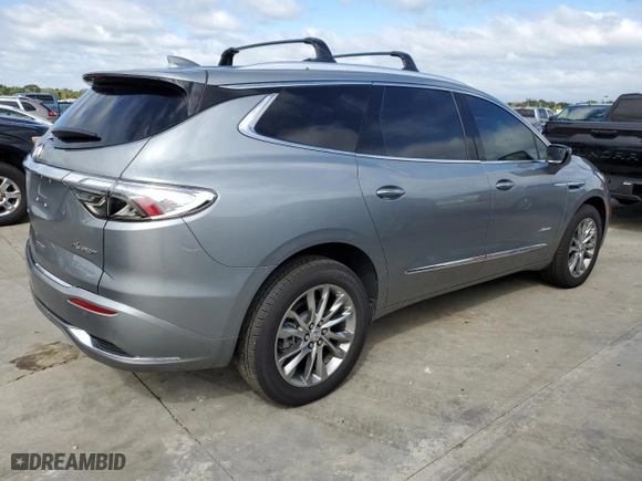 2024 Buick Enclave Avenir with VIN 5GAERDKW3RJ102275, listed as a Copart auction lot 74968574 with 3,448 mi miles and Salvage Title. Bid and sale history available at carsss.com. Image 3.