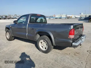 2004 Dodge Dakota with VIN 1D7FL16K24S697090, listed as a Copart auction lot 75214474 with 230,649 mi miles and Non Repairable. Bid and sale history available at carsss.com. Image 2.