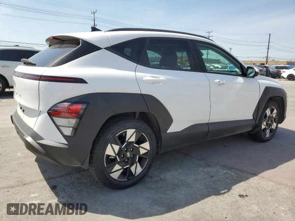 2024 Hyundai Kona SEL with VIN KM8HB3AB9RU166971, listed as a Copart auction lot 49920015 with 7,674 mi miles and Salvage Title. Bid and sale history available at carsss.com. Image 3.