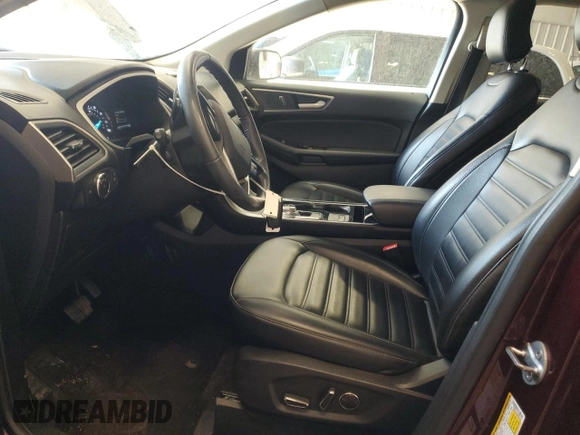 2019 Ford Edge SEL with VIN 2FMPK4J9XKBB95468, listed as a Copart auction lot 62080795 with 79,072 mi miles and Salvage title. Bid and sale history available at DreamBid. Image 7.