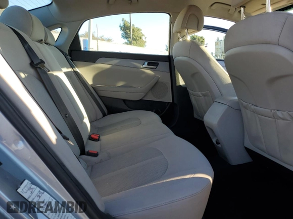 2017 Hyundai Sonata 2.4L with VIN 5NPE24AF7HH520821, listed as a Copart auction lot 43833435 with 107,450 mi miles and Salvage Title. Bid and sale history available at carsss.com. Image 11.