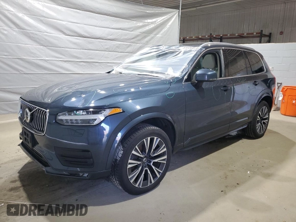 2022 Volvo XC90 Momentum with VIN YV4102PK2N1785627, listed as a Copart auction lot 50036875 with 41,753 mi miles and Salvage Title. Bid and sale history available at carsss.com. Image 1.