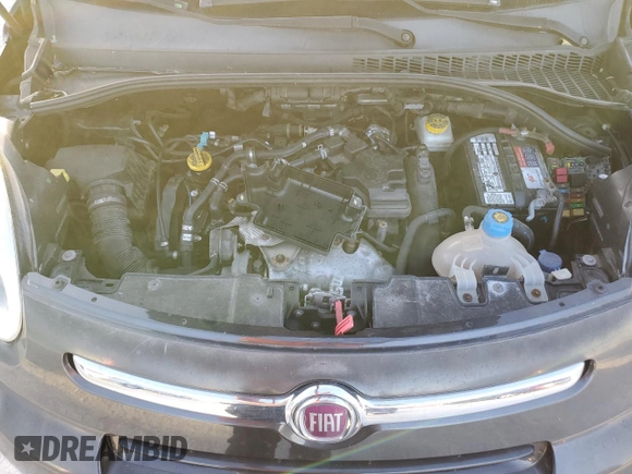 2015 FIAT 500L Urbana Trekking with VIN ZFBCFADH8FZ030792, listed as a Copart auction lot 78655844 with 0 mi miles and Salvage Title. Bid and sale history available at carsss.com. Image 11.