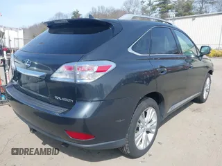2010 Lexus RX 450h with VIN JTJBC1BA6A2027024, listed as a IAAI auction lot 41886729 with 180,825 mi miles and . Bid and sale history available at DreamBid. Image 4.