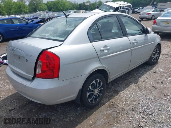 2008 Hyundai Accent GLS with VIN KMHCN46CX8U191823, listed as a IAAI auction lot 42270245 with 242,852 mi miles and . Bid and sale history available at DreamBid. Image 4.
