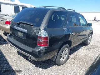 2005 Acura MDX Touring with VIN 2HNYD18645H543726, listed as a IAAI auction lot 42094485 with 242,073 mi miles. Bid and sale history available at carsss.com. Image 4.