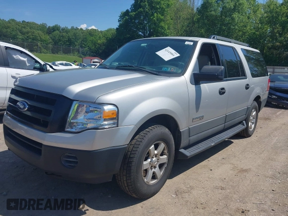 2007 Ford Expedition EL SSV with VIN 1FMFK16587LA78320, listed as a IAAI auction lot 42145004 with 110,785 mi miles. Bid and sale history available at carsss.com. Image 2.