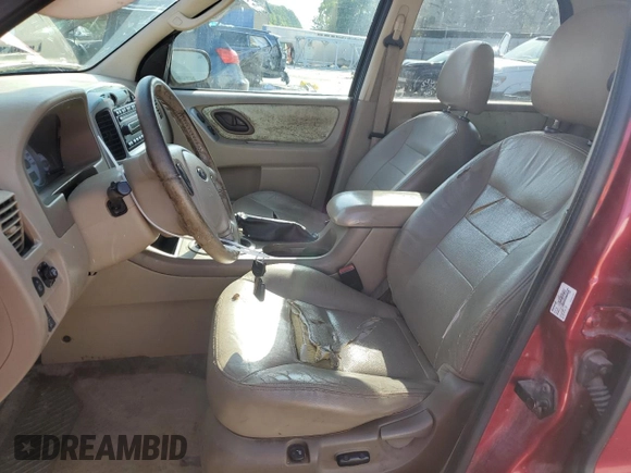 2006 Ford Escape Limited with VIN 1FMYU04116KA40963, listed as a Copart auction lot 61600525 with 208,696 mi miles and Salvage title. Bid and sale history available at DreamBid. Image 7.