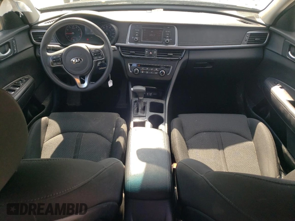 2017 Kia Optima LX with VIN 5XXGT4L31HG177458, listed as a Copart auction lot 53980795 with 53,940 mi miles and Salvage title. Bid and sale history available at DreamBid. Image 8.