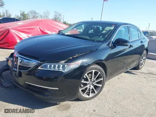 2016 Acura TLX V6 with VIN 19UUB2F30GA001566, listed as a IAAI auction lot 41642929 with 102,214 mi miles. Bid and sale history available at carsss.com. Image 17.