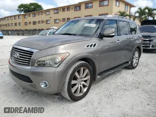 2014 Infiniti QX80 with VIN JN8AZ2ND2E9750573, listed as a Copart auction lot 54369015 with 139,286 mi miles and Clean Title. Bid and sale history available at carsss.com. Image 1.