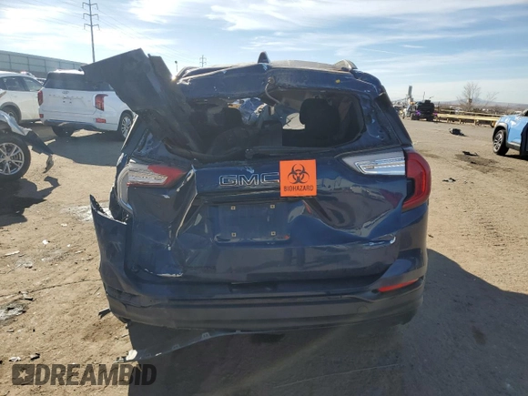 2022 GMC Terrain SLE с VIN 3GKALMEV4NL286456, выставлен на аукционе Copart как лот 85966254 с пробегом Не указан миль и На запчасти • Non repairable. История ставок и продаж доступна на DreamBid. Изображение 6.