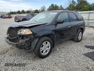 2006 Acura MDX Touring w/Navi with VIN 2HNYD188X6H535715, listed as a Copart auction lot 50459645 with 225,760 mi miles and Salvage Title. Bid and sale history available at carsss.com. Image 1.