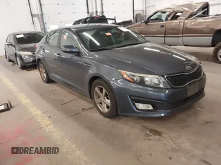 2015 Kia Optima LX with VIN 5XXGM4A76FG381155, listed as a IAAI auction lot 42373920 with 112,359 mi miles and . Bid and sale history available at DreamBid. Image 1.