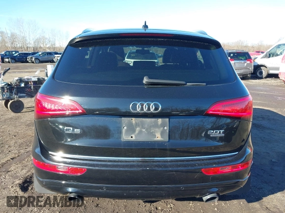 2016 Audi Q5 Premium Plus with VIN WA1L2AFP1GA045612, listed as a IAAI auction lot 41717575 with 130,442 mi miles. Bid and sale history available at carsss.com. Image 16.