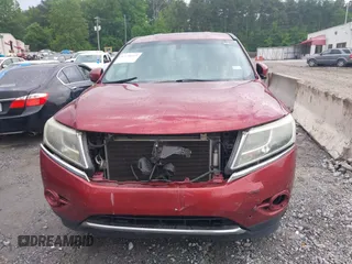 2013 Nissan Pathfinder SV with VIN 5N1AR2MM1DC678209, listed as a IAAI auction lot 42138615 with 200,000 mi miles and . Bid and sale history available at DreamBid. Image 12.