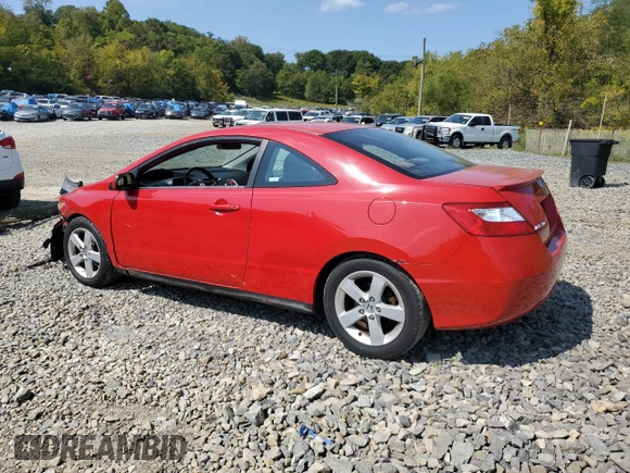 2006 Honda Civic Cpe EX with VIN 2HGFG12876H534228, listed as a Copart auction lot 71346654 with 118,558 mi miles and Salvage Title. Bid and sale history available at carsss.com. Image 2.