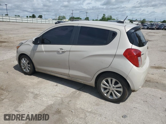 2017 Chevrolet Spark LT with VIN KL8CD6SA8HC754924, listed as a Copart auction lot 54062954 with 116,729 mi miles and Non Repairable. Bid and sale history available at DreamBid. Image 2.