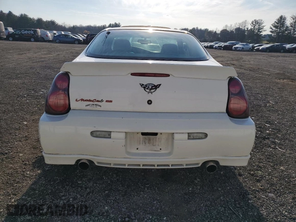 2002 Chevrolet Monte Carlo SS with VIN 2G1WX15K929302720, listed as a Copart auction lot 81264504 with Not Provided miles and Salvage Title. Bid and sale history available at carsss.com. Image 6.