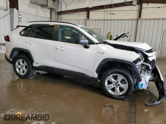 2019 Toyota RAV4 Hybrid LE with VIN 2T3LWRFV0KW024235, listed as a Copart auction lot 65278465 with 112,915 mi miles and Non repairable. Bid and sale history available at DreamBid. Image 4.