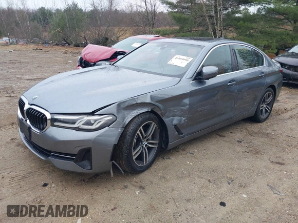 2021 BMW 5 Series 530i xDrive with VIN WBA13BJ05MWX32274, listed as a IAAI auction lot 41903090 with 43,729 mi miles and . Bid and sale history available at DreamBid. Image 17.