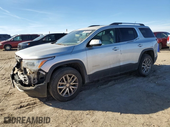 2017 GMC Acadia SLE with VIN 1GKKNSLA3HZ167345, listed as a Copart auction lot 43627025 with 154,381 mi miles and Salvage Title. Bid and sale history available at carsss.com. Image 1.