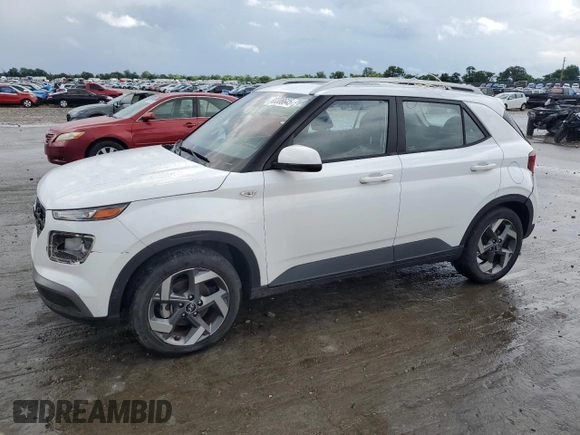 2022 Hyundai Venue SEL with VIN KMHRC8A33NU183976, listed as a Copart auction lot 60306645 with 17,066 mi miles and Salvage title. Bid and sale history available at DreamBid. Image 1.