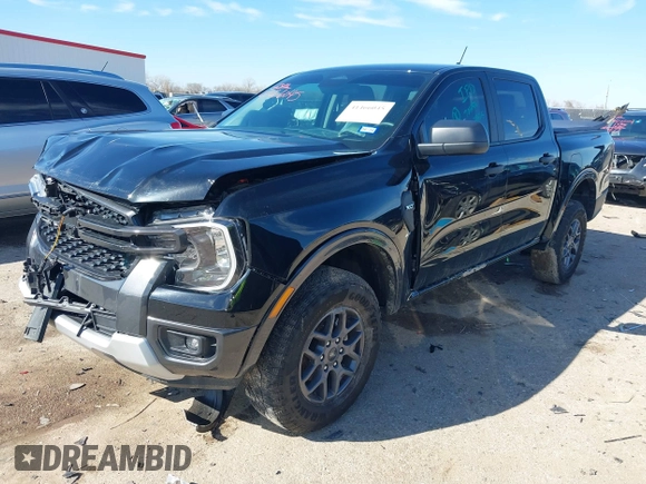 2024 Ford Ranger XLT with VIN 1FTER4GH3RLE19969, listed as a IAAI auction lot 41466045 with 20,343 mi miles. Bid and sale history available at carsss.com. Image 18.