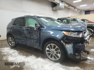 2018 Ford Edge Titanium with VIN 2FMPK4K90JBC40012, listed as a Copart auction lot 53354885 with 78,175 mi miles and Clean Title. Bid and sale history available at carsss.com. Image 4.