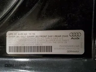 2011 Audi A4 2.0T Premium Plus with VIN WAUFFAFL2BN025274, listed as a Copart auction lot 49061735 with 172,622 mi miles and Clean Title. Bid and sale history available at carsss.com. Image 12.