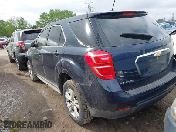 2017 Chevrolet Equinox LS with VIN 2GNALBEKXH1526421, listed as a IAAI auction lot 42156099 with 140,986 mi miles and . Bid and sale history available at carsss.com. Image 3.
