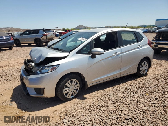 2015 Honda Fit LX with VIN 3HGGK5H5XFM742046, listed as a Copart auction lot 52168915 with 71,601 mi miles and Salvage Title. Bid and sale history available at carsss.com. Image 1.