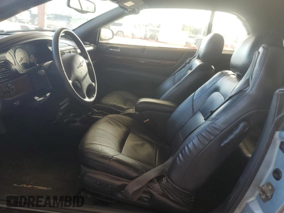 2002 Chrysler Sebring Limited with VIN 1C3EL65R32N295340, listed as a Copart auction lot 89090815 with Not provided miles and Non repairable. Bid and sale history available at DreamBid. Image 7.