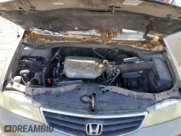 2003 Honda Odyssey EX-L z VIN 5FNRL18043B154662, wystawiony jako Copart lot #52896015 z przebiegiem 216 099 mil mil oraz Szkoda całkowita • Salvage title. Historia ofert i sprzedaży dostępna na DreamBid. Obrazek 12.