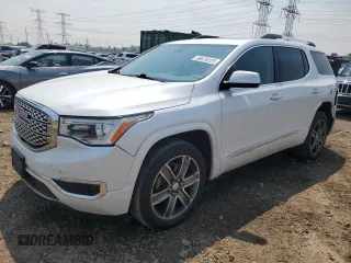 2018 GMC Acadia Denali with VIN 1GKKNXLS1JZ150720, listed as a Copart auction lot 59476125 with 70,750 mi miles and Salvage title. Bid and sale history available at DreamBid. Image 1.