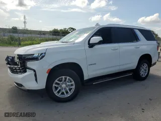 2023 Chevrolet Tahoe LT with VIN 1GNSCNKD5PR198195, listed as a Copart auction lot 46365905 with 35,791 mi miles and Clean Title. Bid and sale history available at carsss.com. Image 1.
