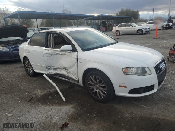 2008 Audi A4 2.0T with VIN WAUDF78E78A146925, listed as a Copart auction lot 82606744 with 175,376 mi miles and Salvage Title. Bid and sale history available at carsss.com. Image 4.