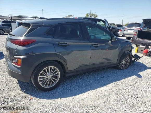 2021 Hyundai Kona SEL with VIN KM8K22AA6MU706552, listed as a Copart auction lot 48692135 with 96,038 mi miles and Non Repairable. Bid and sale history available at carsss.com. Image 3.