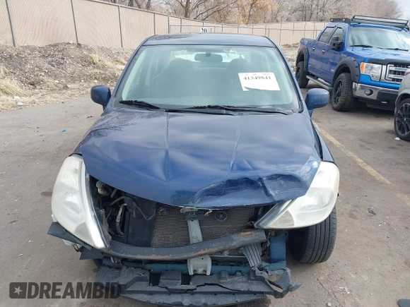 2008 Nissan Versa 1.8 S with VIN 3N1BC11E88L354866, listed as a IAAI auction lot 41349841 with 187,907 mi miles. Bid and sale history available at carsss.com. Image 12.