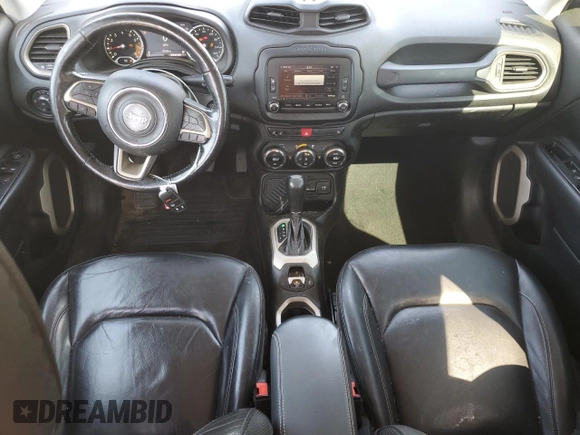 2017 Jeep Renegade Limited with VIN ZACCJADB8HPG19172, listed as a Copart auction lot 53500165 with 63,046 mi miles and Salvage title. Bid and sale history available at DreamBid. Image 8.
