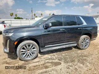 2021 Cadillac Escalade RWD Premium Luxury with VIN 1GYS3BKL7MR346190, listed as a Copart auction lot 59613705 with 69,985 mi miles and Clean title. Bid and sale history available at DreamBid. Image 1.