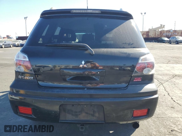 2006 Mitsubishi Outlander SE with VIN JA4LX41F06U016181, listed as a Copart auction lot 75138614 with 148,211 mi miles and Salvage Title. Bid and sale history available at carsss.com. Image 6.
