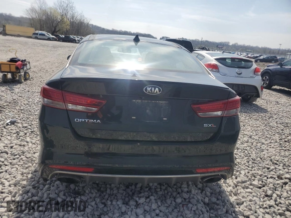 2016 Kia Optima SXL Turbo with VIN 5XXGV4L20GG015059, listed as a Copart auction lot 51288985 with 115,945 mi miles and Salvage Title. Bid and sale history available at carsss.com. Image 6.