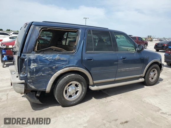 2002 Ford Expedition Eddie Bauer z VIN 1FMRU17L12LA63588, wystawiony jako Copart lot #52289415 z przebiegiem 305 113 mil mil oraz Szkoda całkowita • Salvage title. Historia ofert i sprzedaży dostępna na DreamBid. Obrazek 3.