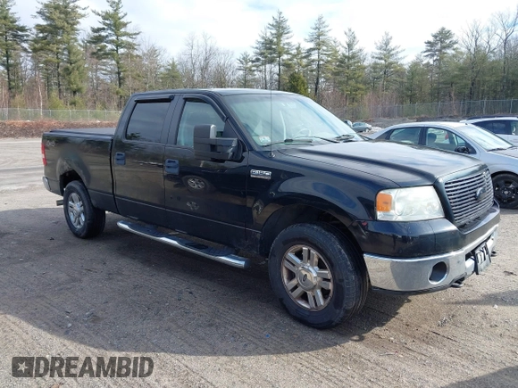 2008 Ford F-150 XLT with VIN 1FTPW14558FA46537, listed as a IAAI auction lot 41878382 with 175,577 mi miles. Bid and sale history available at carsss.com. Image 1.