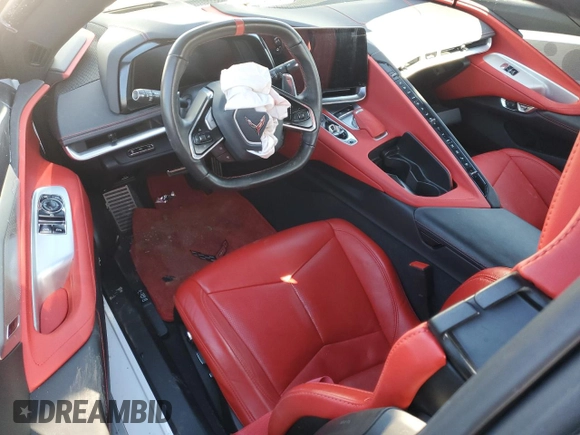 2021 Chevrolet Corvette 2LT with VIN 1G1YB2D41M5118498, listed as a Copart auction lot 41978475 with Not provided miles and Salvage title. Bid and sale history available at DreamBid. Image 8.